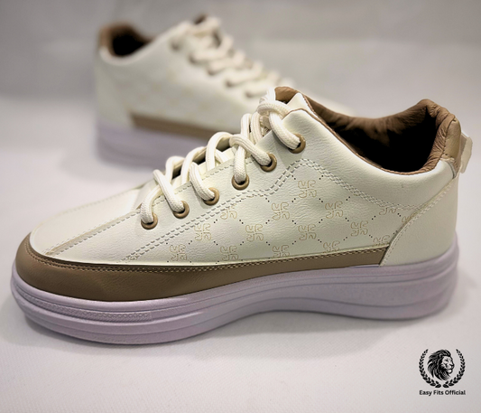 Stylish & Comfortable Casual Sneakers | Durable | Lightweight Synthetic Leather