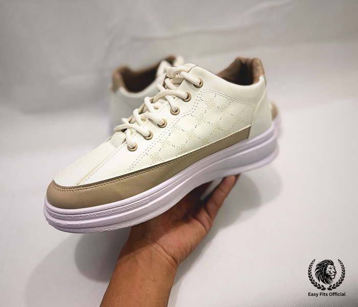 Stylish & Comfortable Casual Sneakers | Durable | Lightweight Synthetic Leather