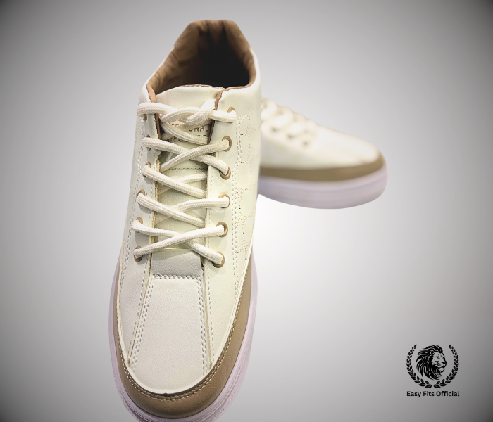Stylish & Comfortable Casual Sneakers | Durable | Lightweight Synthetic Leather
