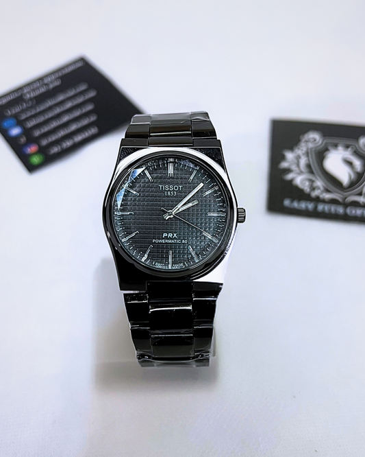 Tissot PRX Quartz Men's Watch – Full Black Edition | Swiss Made