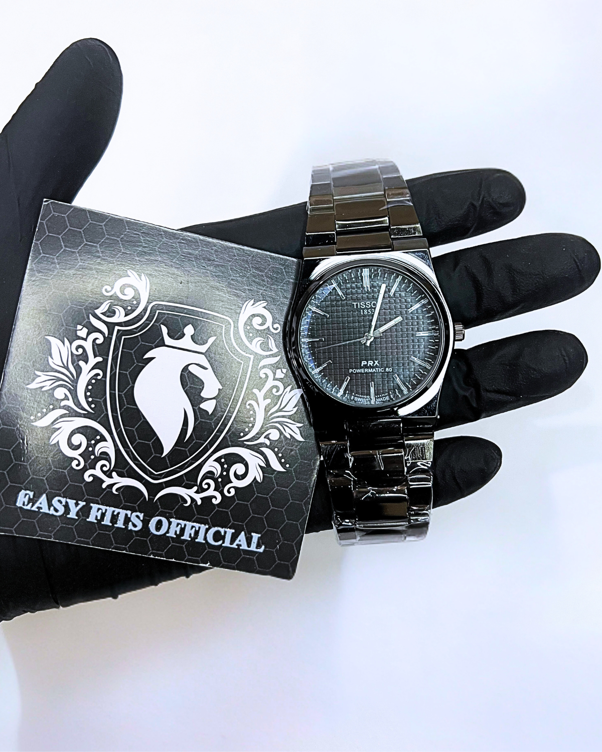 Tissot PRX Quartz Men's Watch – Full Black Edition | Swiss Made