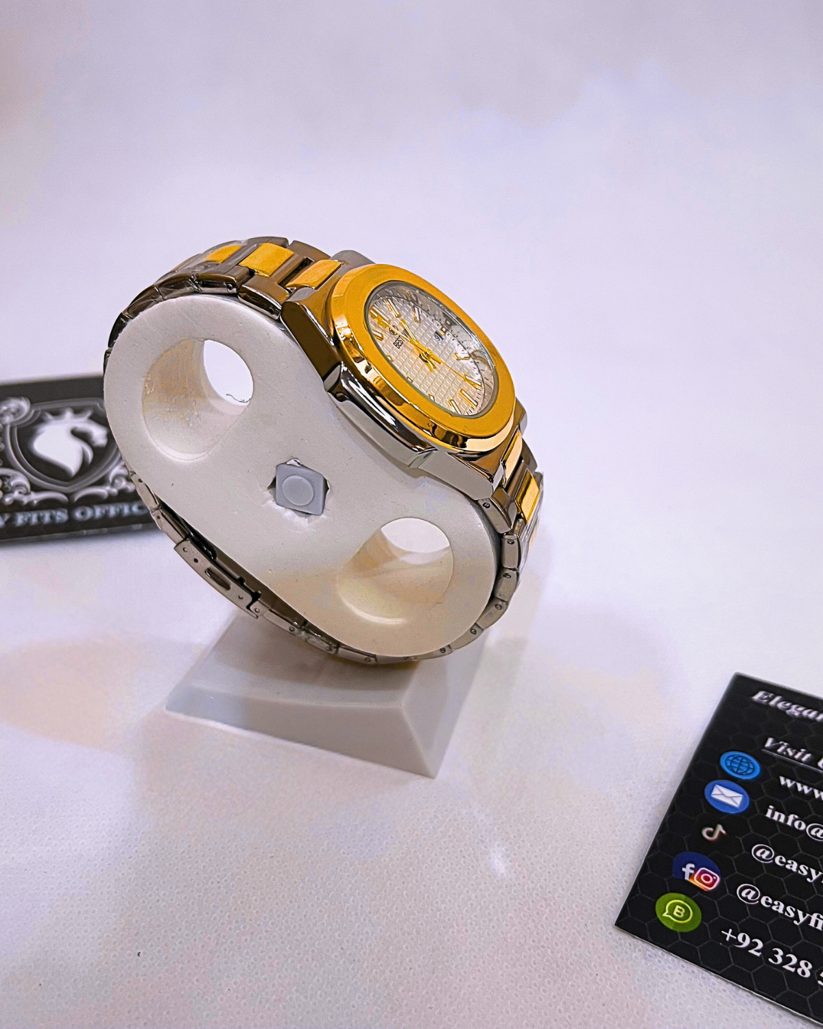 Prestige Chrono – Ivory Rose Edition | Luxury Watch